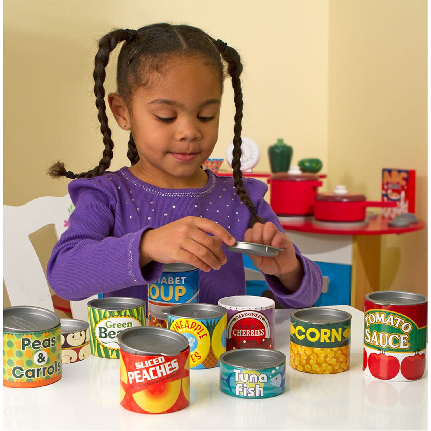 Melissa & Doug Grocery Cans - Image 5