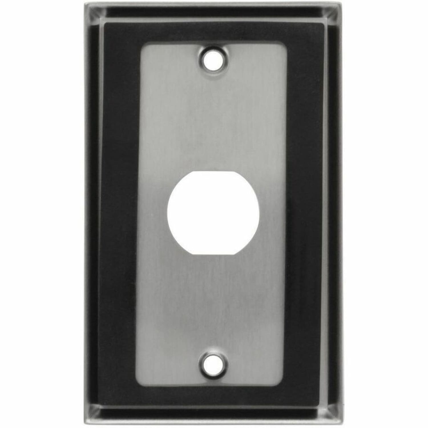 Eaton Tripp Lite Series RJ45 Bulkhead Wall Plate 1 Cutout Industrial Metal Single Gang TAA - Faceplate - N206FP01IND - Image 3