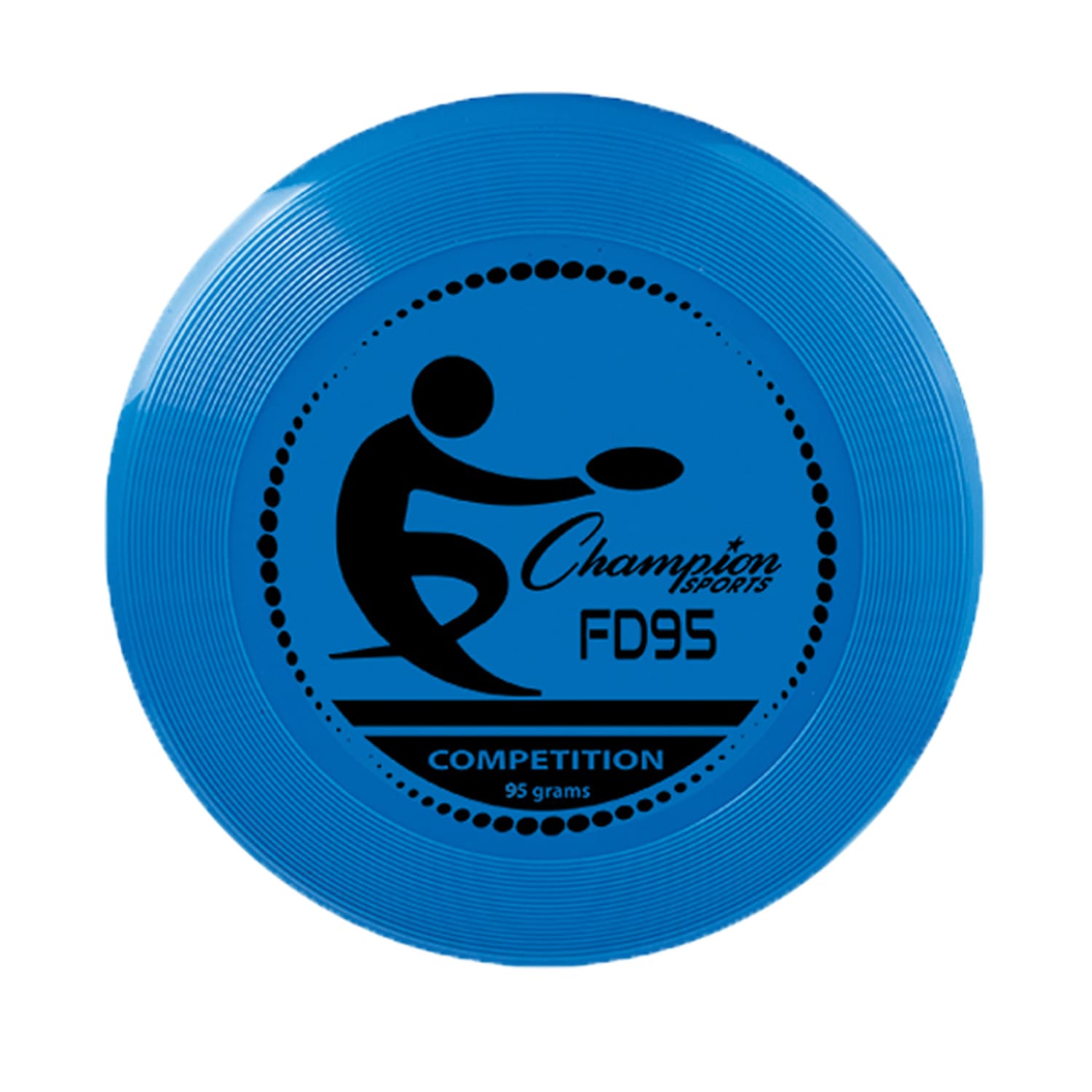 Champion Sports Competition Plastic Discs, 95 Gram, Assorted Colors, Pack Of 12 Discs - Image 3