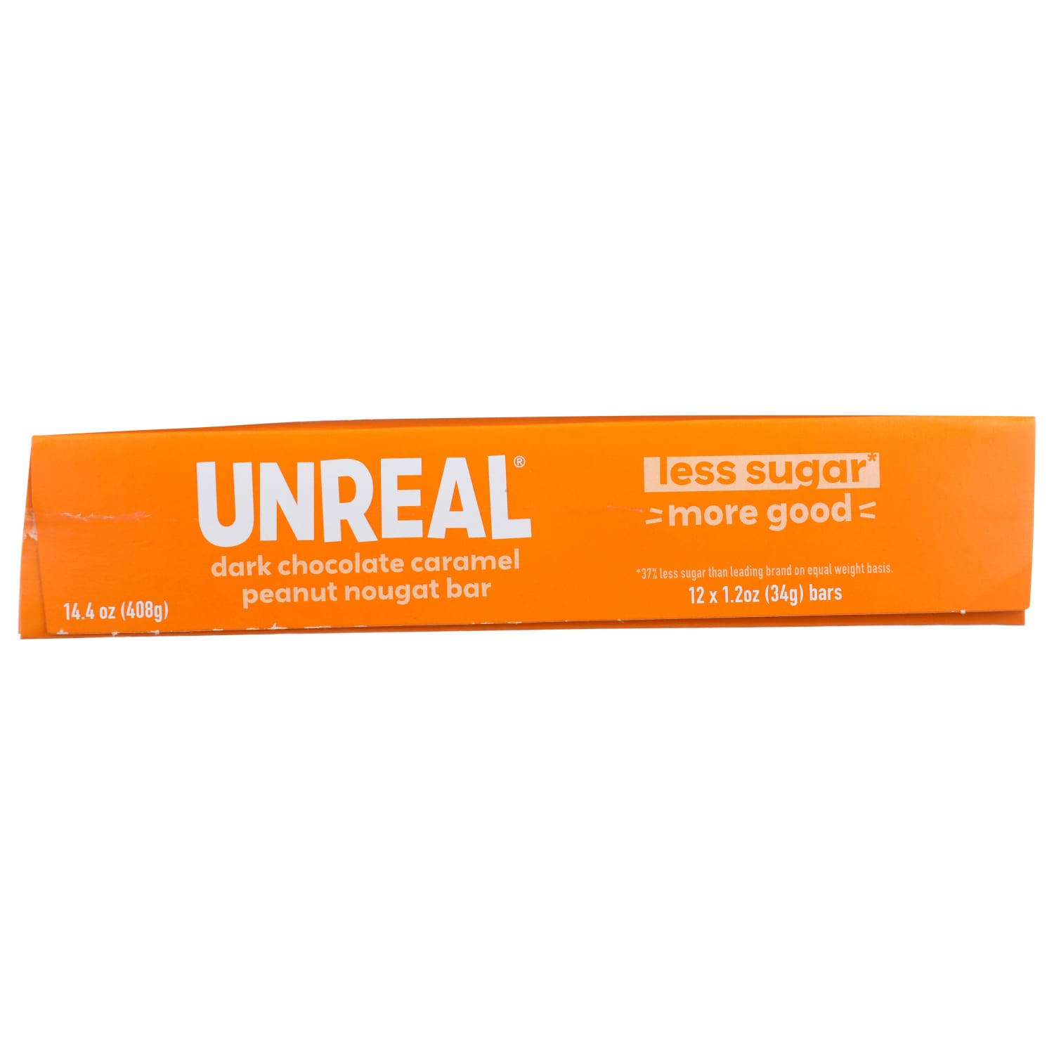 Unreal Dark Chocolate Caramel Peanut Nougat Bars, 1.2 Oz, Total Qty 12 - Image 3