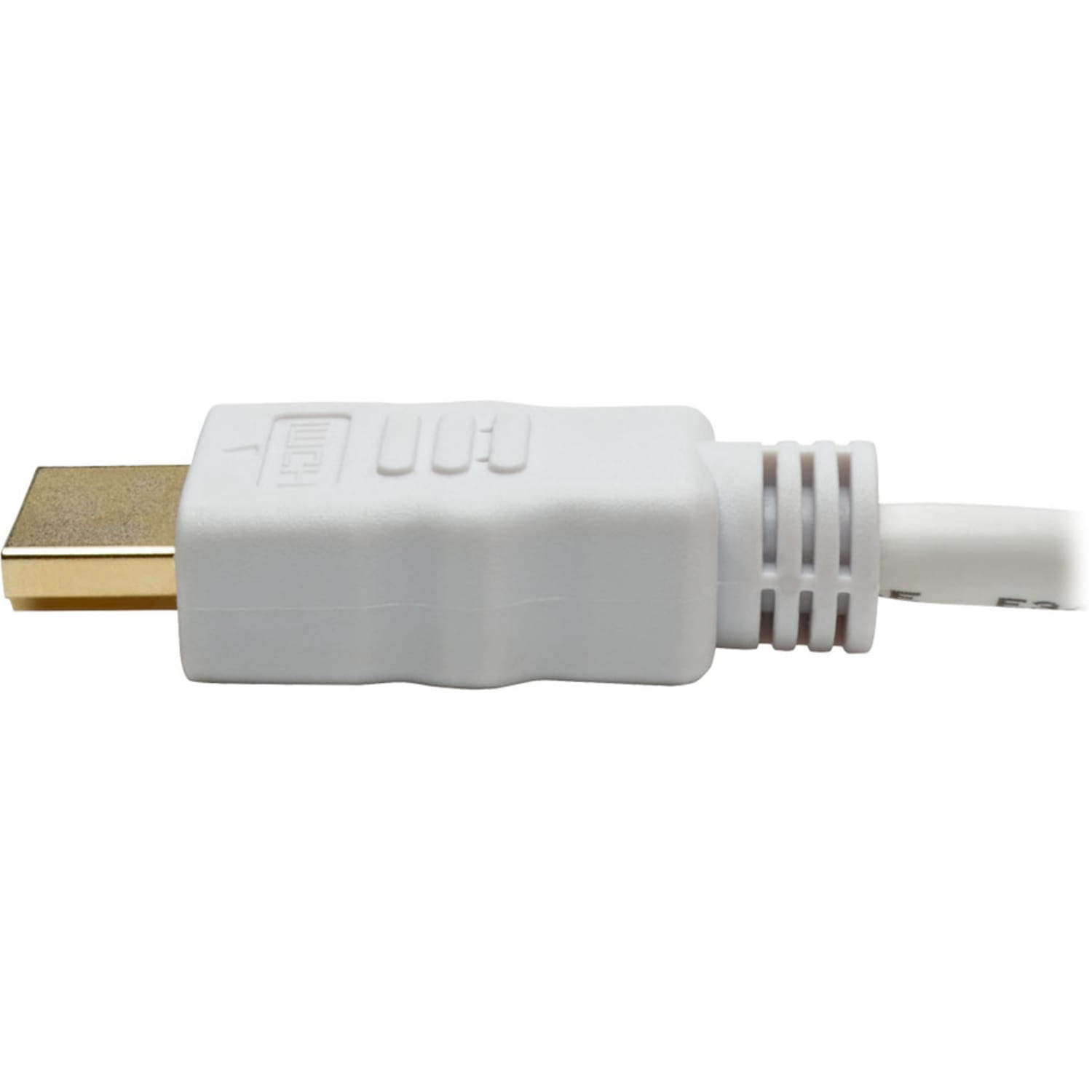 Eaton Tripp Lite Series High-Speed HDMI Cable, Gripping Connectors, 4K @30Hz (M/M), White, 16 ft. (4.88 m) - HDMI  - P568016WH - Image 6