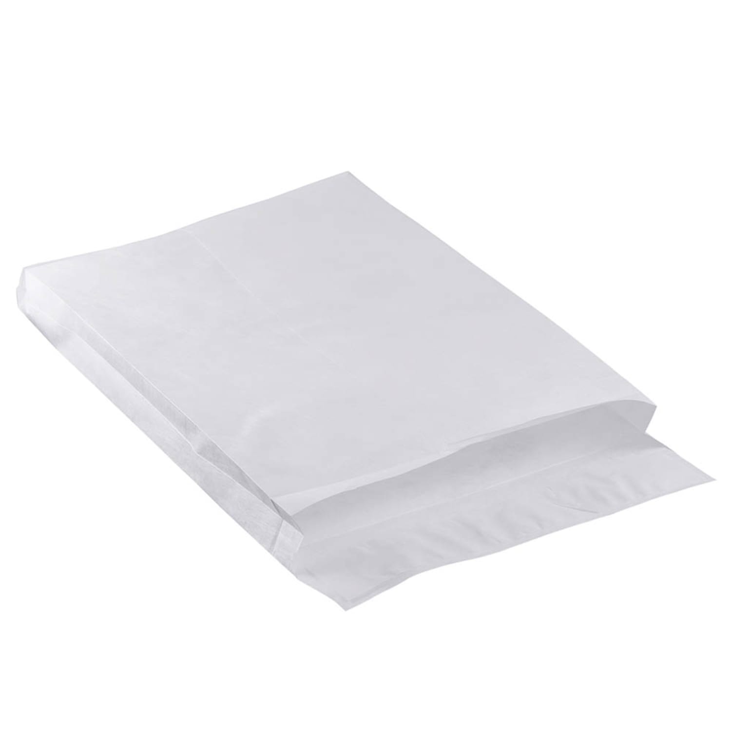 JAM Paper Tyvek Open-End 13inH x 10inW x 1-1/2inD Envelopes, Peel & Seal Closure, White, Pack Of 100 Envelopes - Image 5
