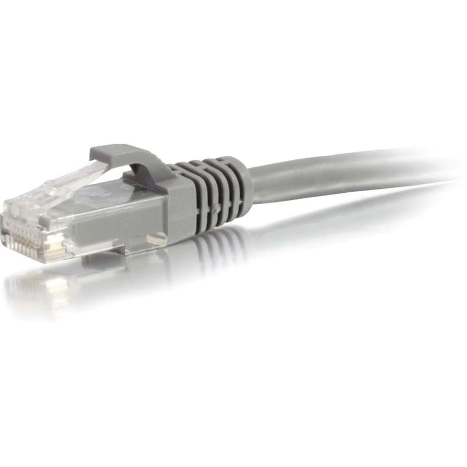C2G 6ft Cat6 Ethernet Cable - Snagless Unshielded (UTP) - Gray - Category 6 for Network Device - RJ-45 Male - RJ-45 Male - 6ft - Gray - Image 3