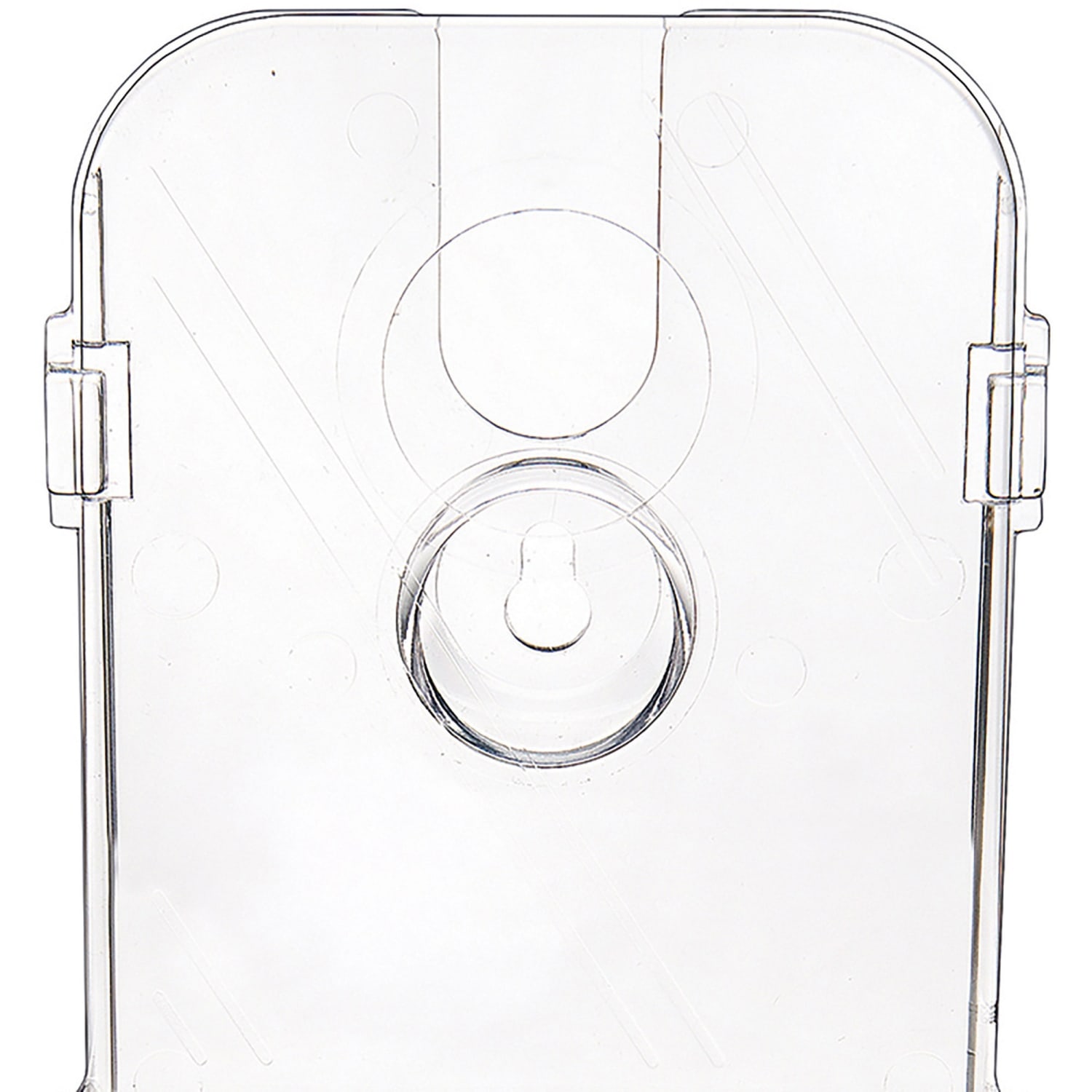 Deflecto Countertop Leaflet Holder With Business Card Holder - 2 Compartment(s) - 7.8in x 4.4inx 4.1in Depth - Desktop - Clear - Plastic - 1Each - Image 6
