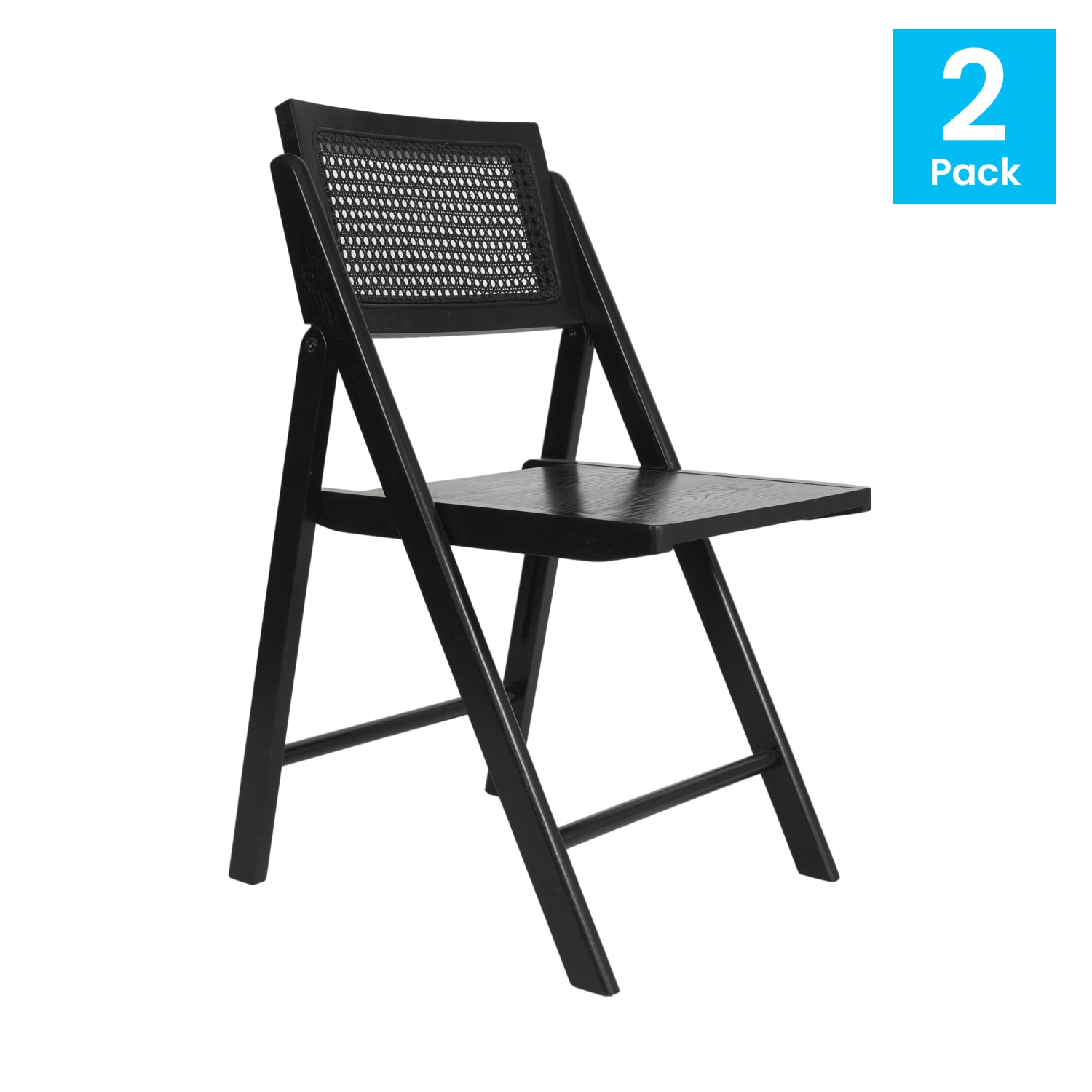 Flash Furniture Galene Folding Chairs NaturalBlack Set Of 2 Chairs PopularChairscom Flash Furniture Galene Folding Chairs NaturalBlack Set Of 2 Chairs PopularChairscom