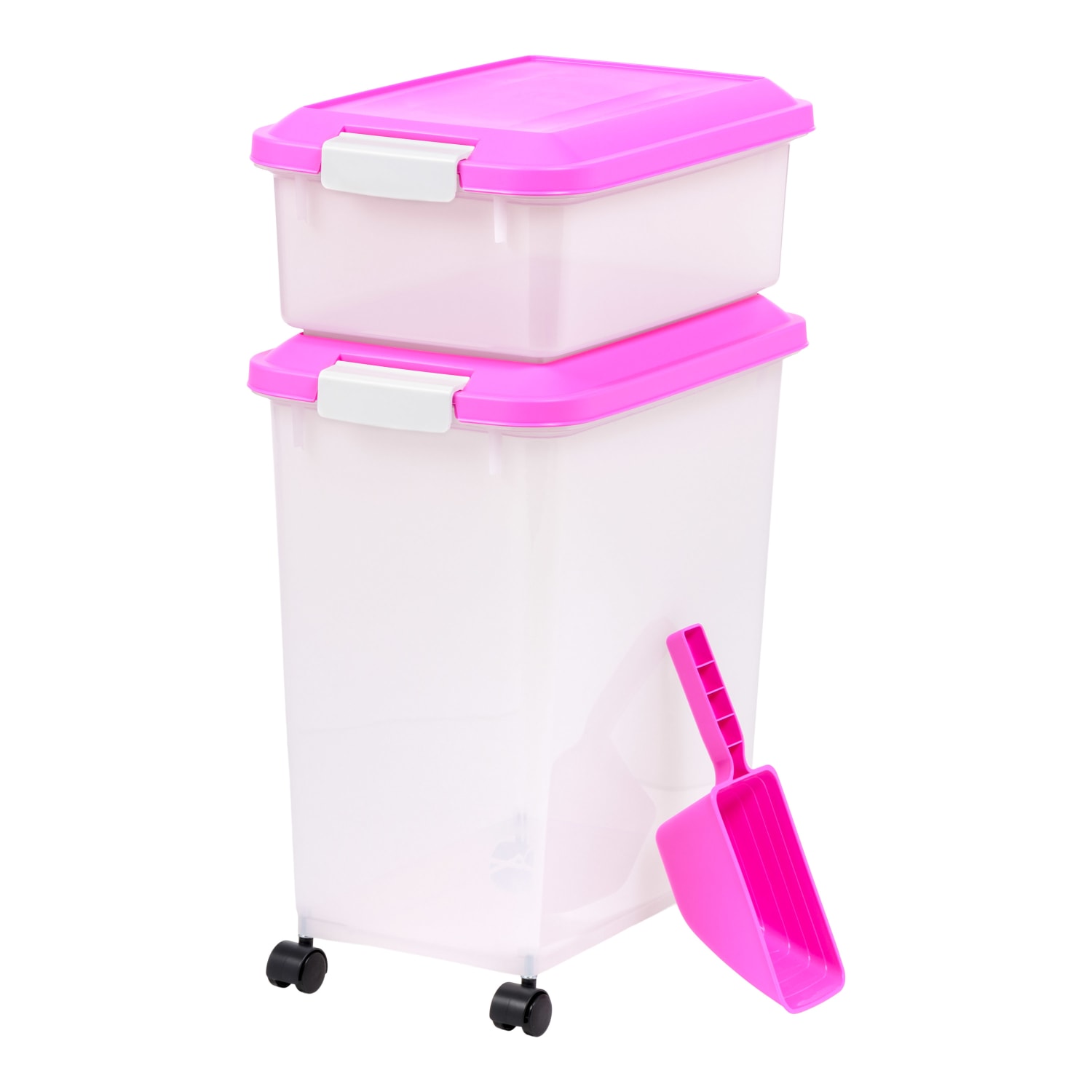 Iris Airtight Container, 60 Qt, Pink - Image 3