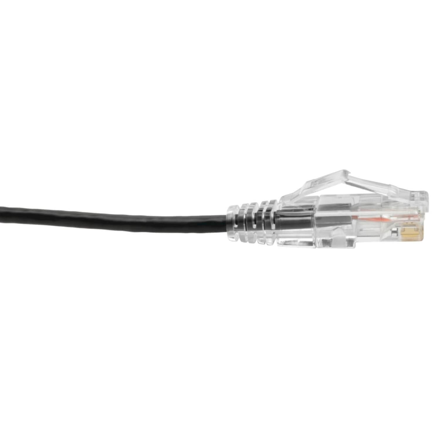 Tripp Lite Cat6 UTP Patch Cable (RJ45) - M/M, Gigabit, Snagless, Molded, Slim, Black, 2 ft - 2 ft Category 6 Network Cable  - N201S02BK - Image 6
