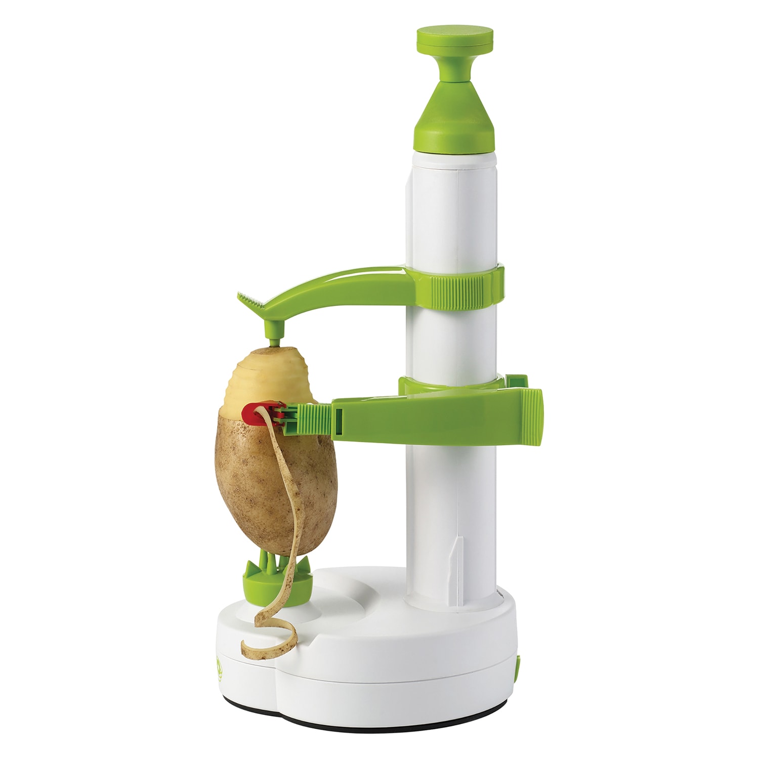 Starfrit Rotato Manual Peeler, Green/White - Image 4