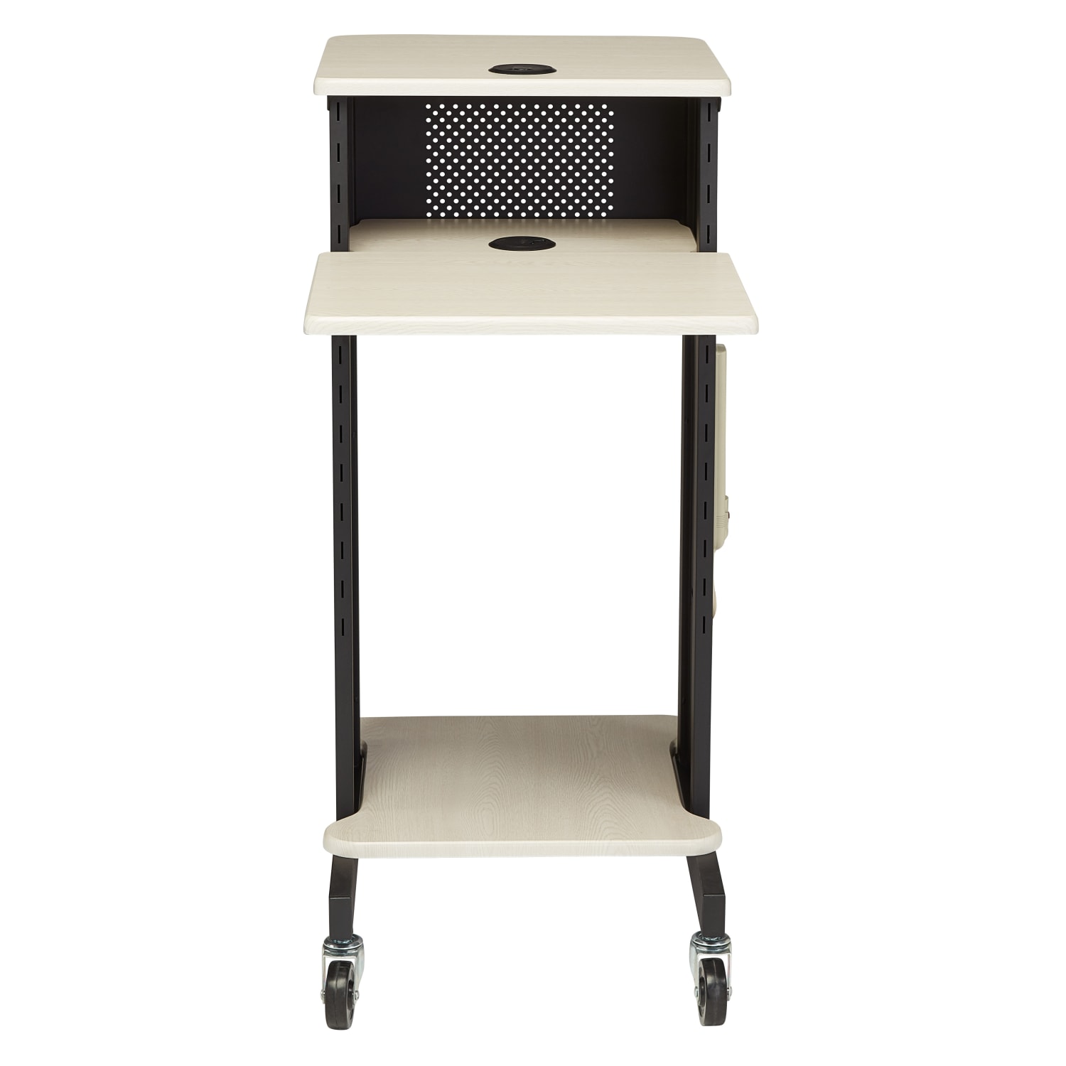 Oklahoma Sound? Premium Presentation Cart, Black/Ivory - Image 6