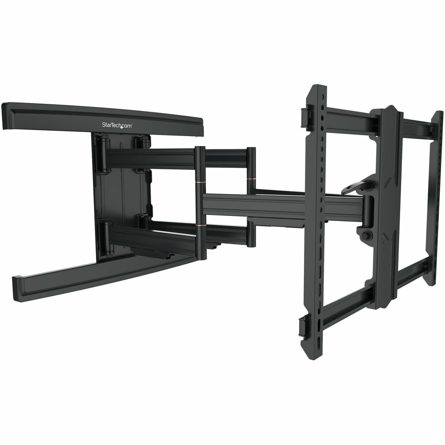 StarTech.com TV Wall Mount - Full Motion Articulating Arm - Up to 100 in. TV - Mount a large-screen VESA mount display up to 100in with max weight of 165 lb. / 75 kg (fits curved TVs, with compatible VESA mount) - Image 4