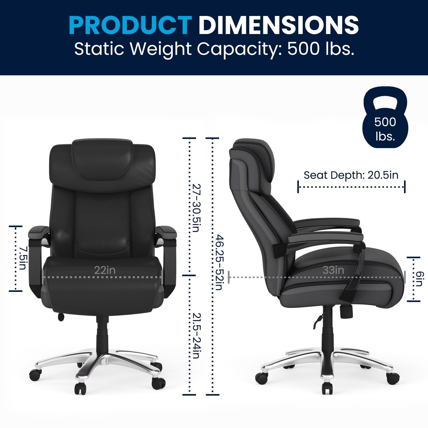 Flash Furniture Hercules Big Tall Ergonomic LeatherSoft Faux Leather Office Chair With HeightAdjustable Headrest BlackGray PopularChairscom Flash Furniture Hercules Big Tall Ergonomic LeatherSoft Faux Leather Office Chair With Height Adjustable Headrest BlackGray PopularChairscom