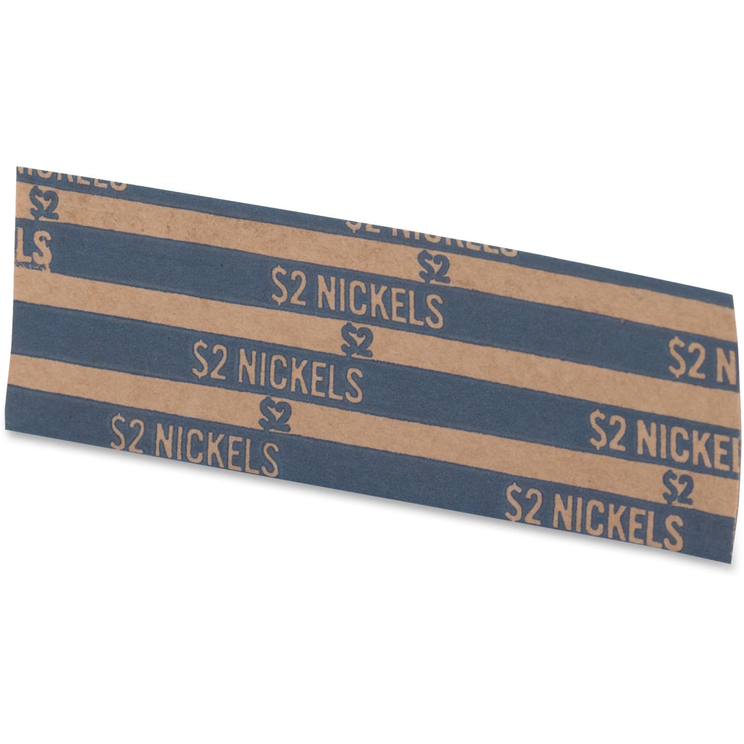 PAP-R Flat Coin Wrappers - Total $2.00 in 40 Coins of 5cents Denomination - Heavy Duty - Paper, Kraft - Blue - Image 6