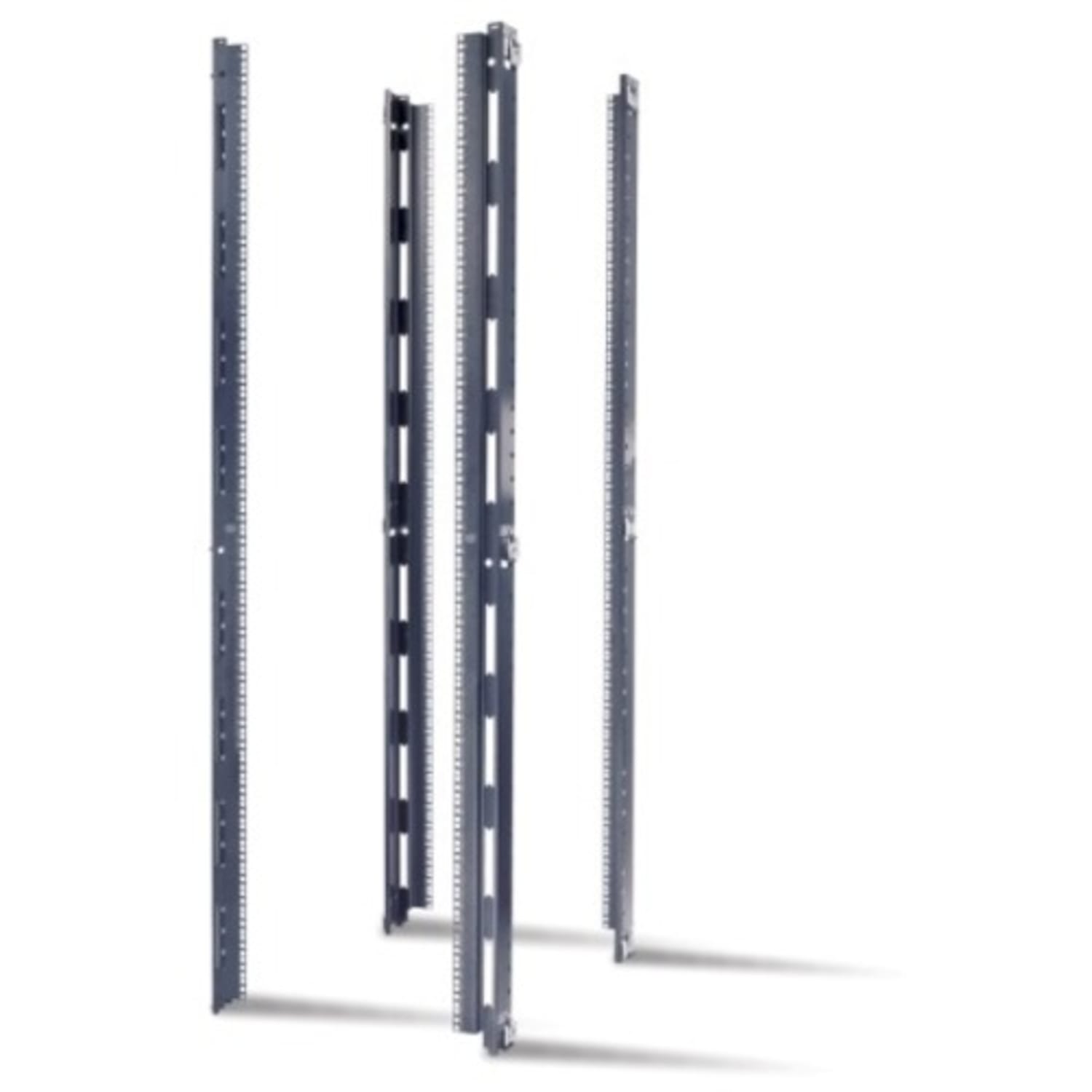 APC NetShelter SX 42U, 23in EIA Mounting Rails, Square Holes Qty. (4)  4 - Image 3