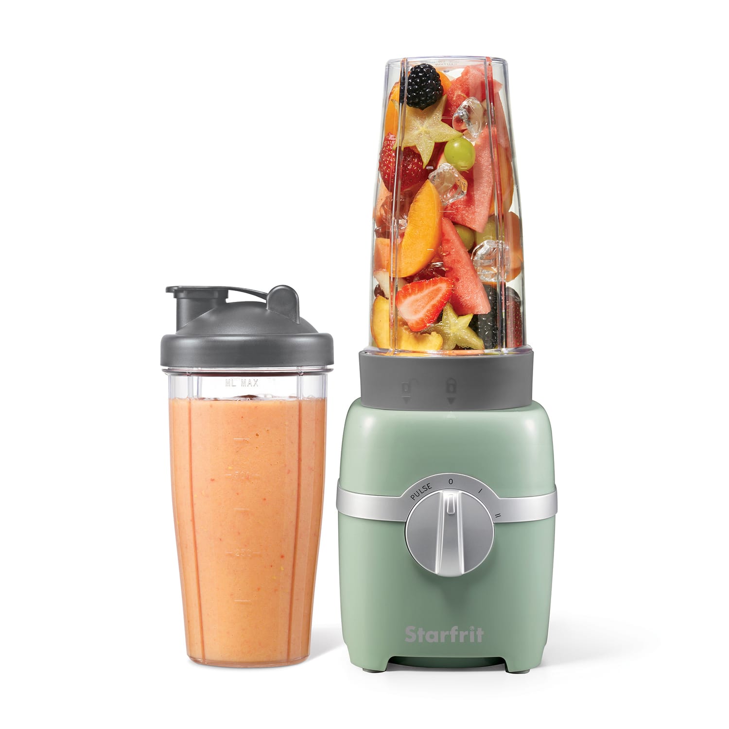 Starfrit 300-Watt 3-Speed Electric Personal Blender, Sage - Image 5