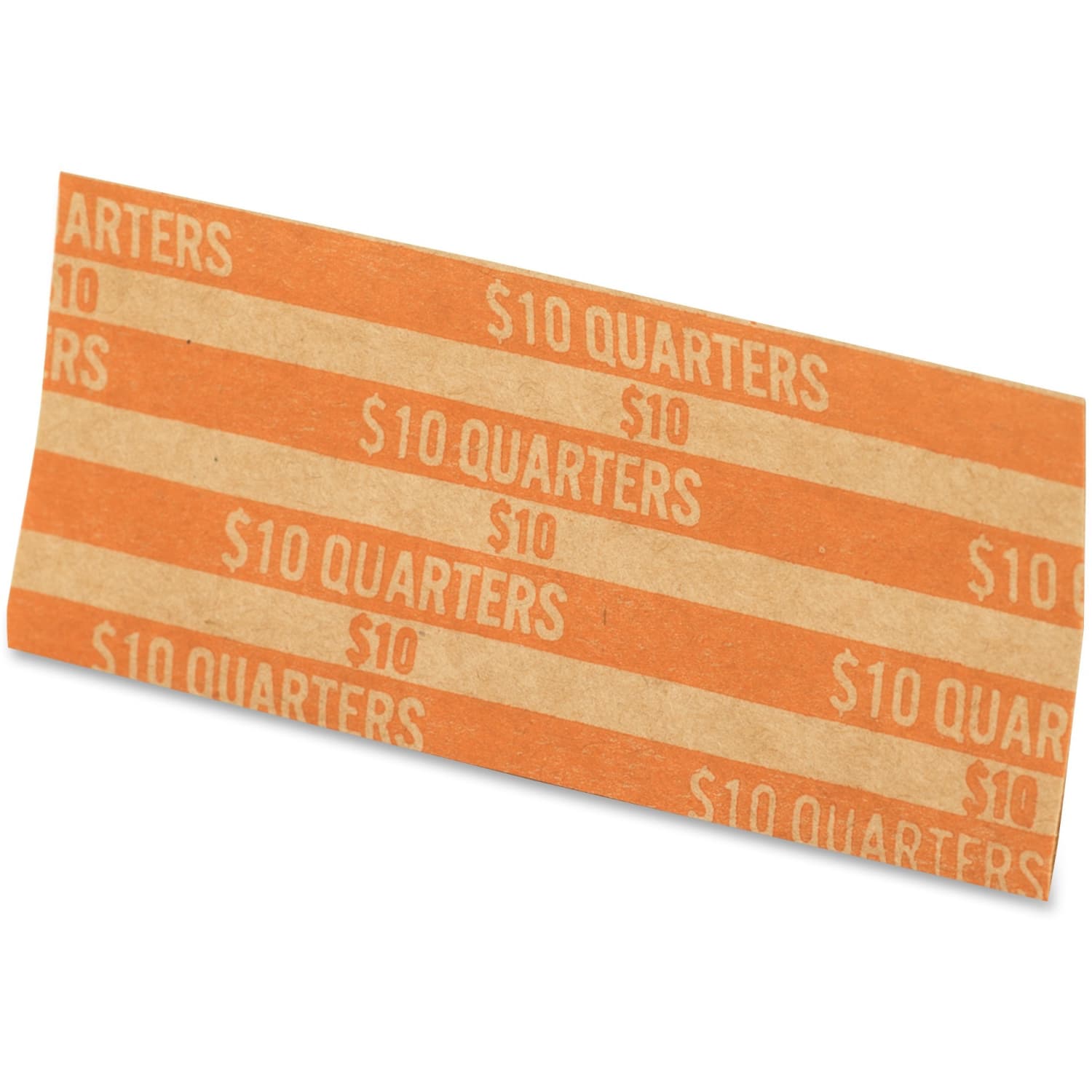 PAP-R Flat Coin Wrappers - Total $10 in 40 Coins of 25cents Denomination - Heavy Duty - Paper - Kraft - Image 6