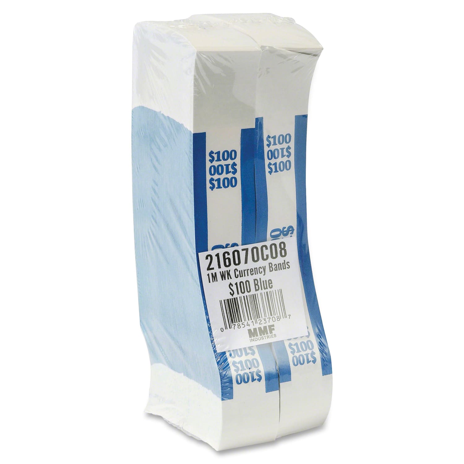 Pap-R Currency Straps, Blue, $100, Pack Of 1,000 - Image 6