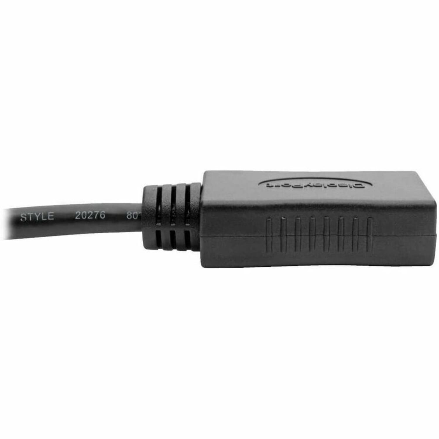 Tripp Lite Mini DisplayPort to DisplayPort Adapter Converter 4K @ 60Hz mDP to DP 6in - Image 6
