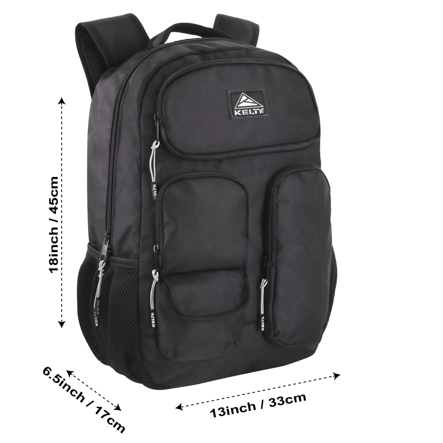 Kelty 4369 Multi-Pocket Backpack With 17in Laptop Sleeve, Black, Total Qty 1 - Image 5