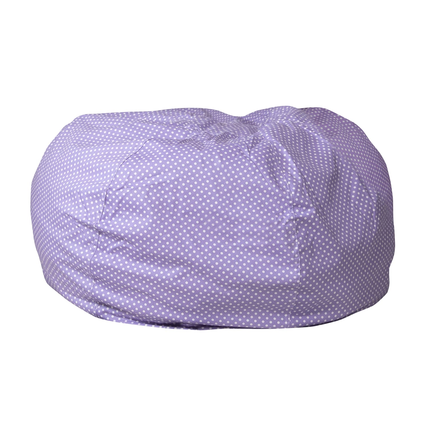 Flash Furniture Oversized Bean Bag Chair For Kids And Adults, Lavender Dot