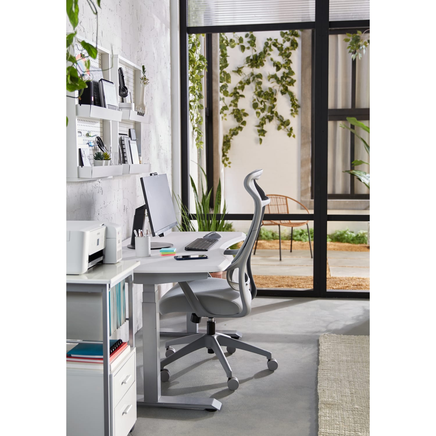 Realspace Lenzer Mesh HighBack Task Office Chair Gray BIFMA Compliant PopularChairscom Realspace Lenzer Mesh High Back Task Office Chair Gray BIFMA Compliant PopularChairscom