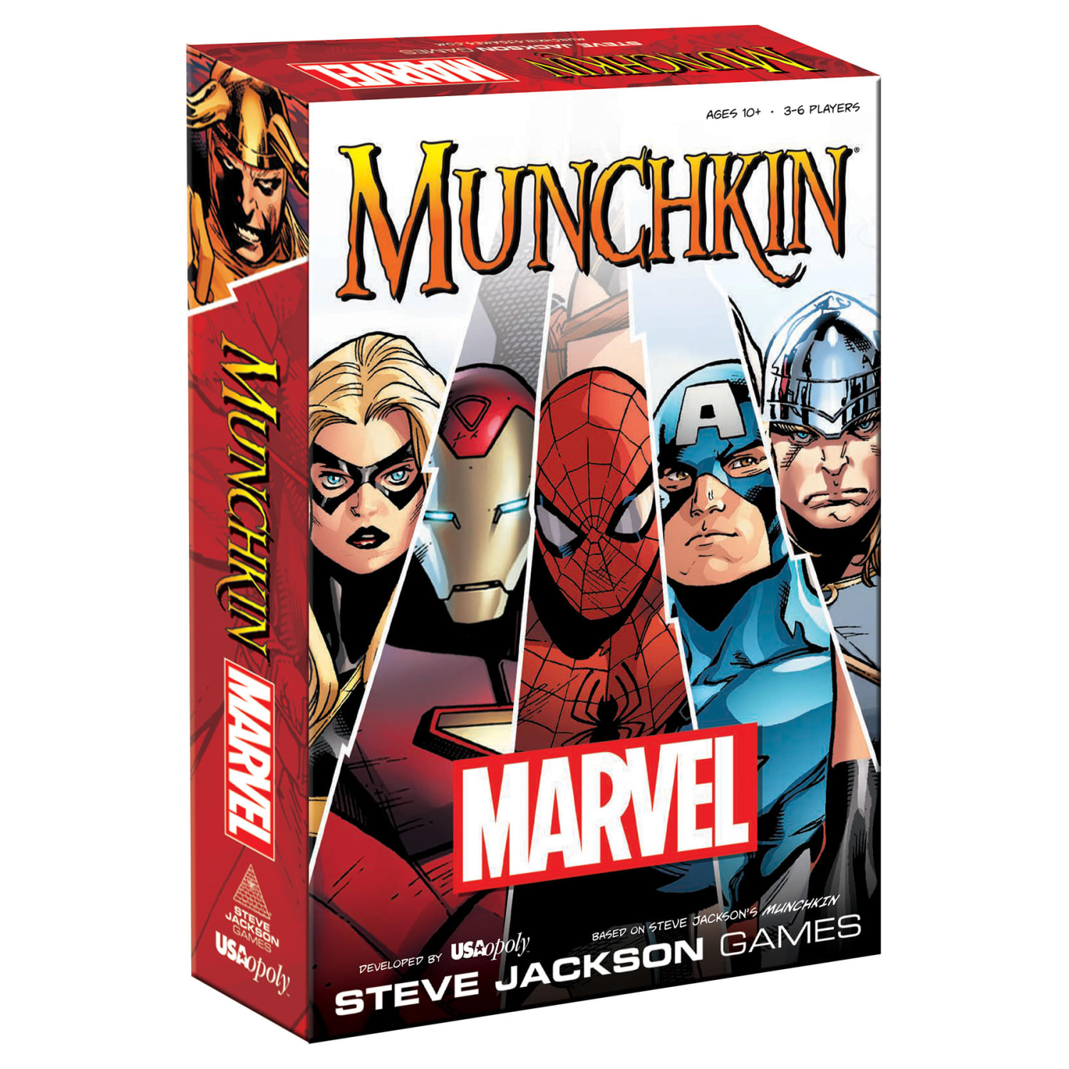 USAopoly MUNCHKIN: Marvel Edition Card Game - Image 4