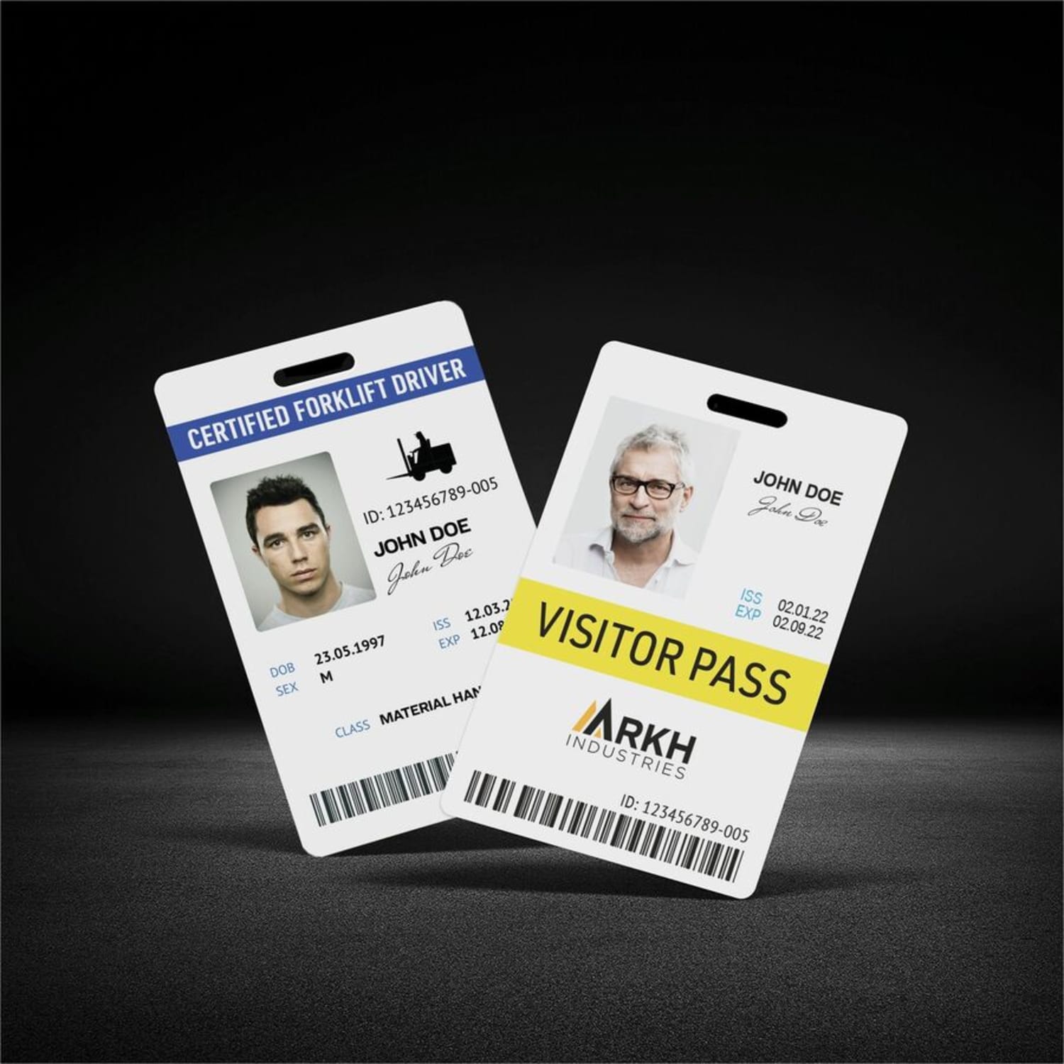 Avery Name Badge - 80 Packaged Quantity - Vertical, Portrait - 2.1in Width x 3.4in Height - Rectangular Shape - Double Sided - Image 3