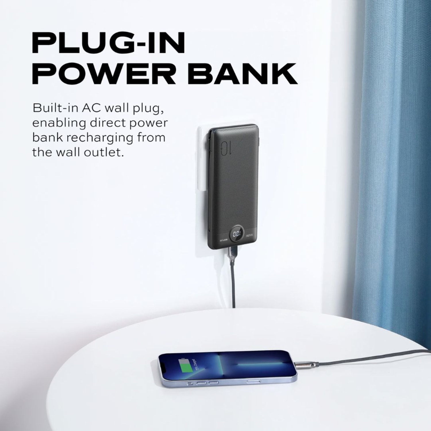 STATIK GoHub Power Bank, Black, PUP 0507 BLK - Image 5