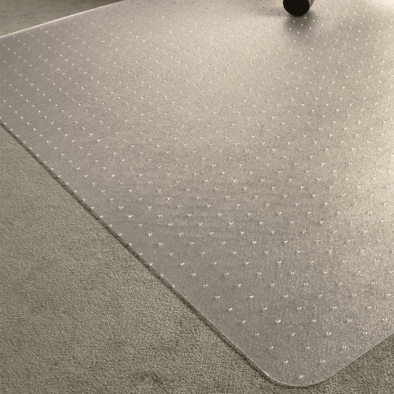 Ecotex BioPlus Polycarbonate Chair Mat for Low / Medium Pile Carpets up to 1/2in thick - 35in x 47in, Clear - Image 6