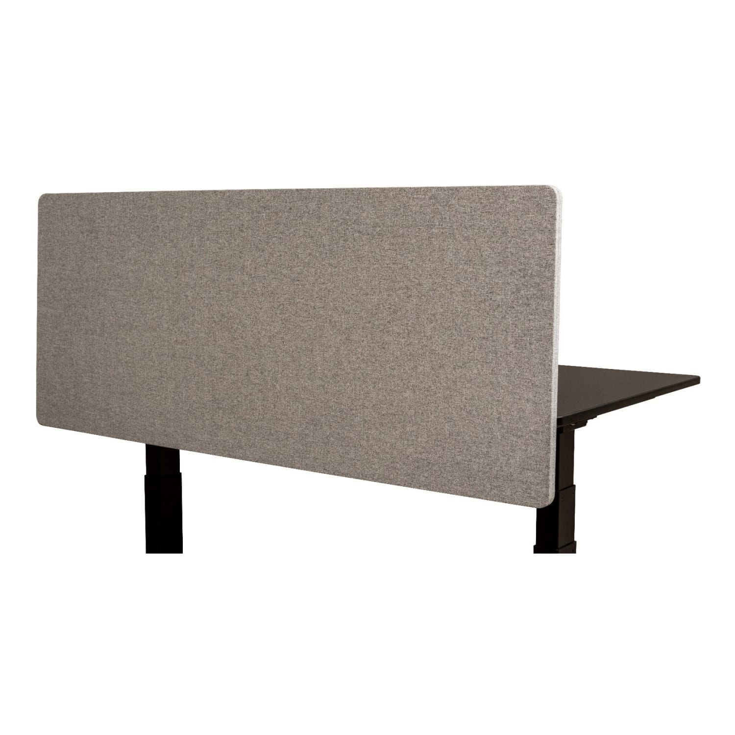 Luxor RECLAIM PET Acoustic Privacy Panel, 24in x 60in, Misty Gray - Image 4