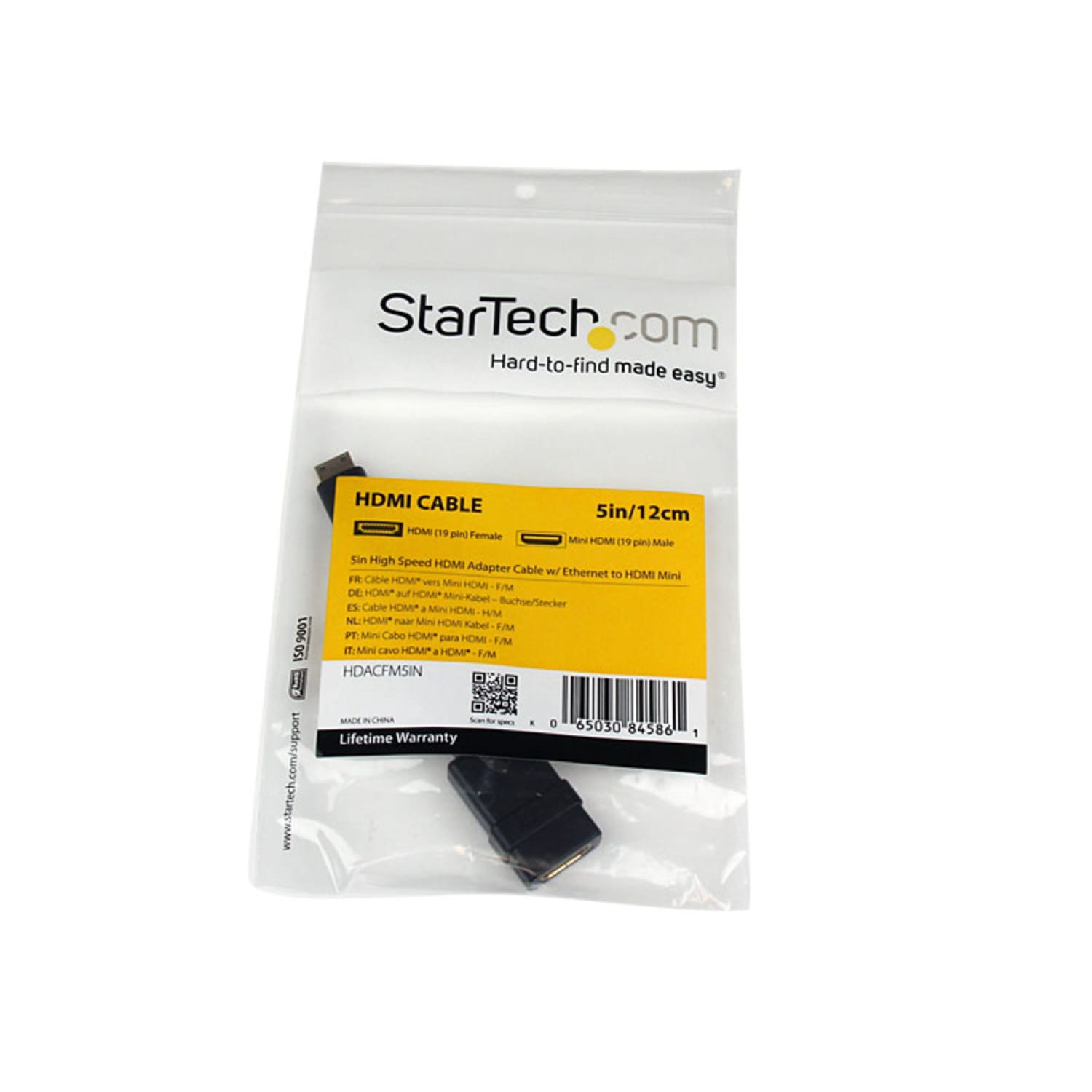 StarTech.com High-Speed HDMI Adapter Cable, HDACFM5IN - Image 3