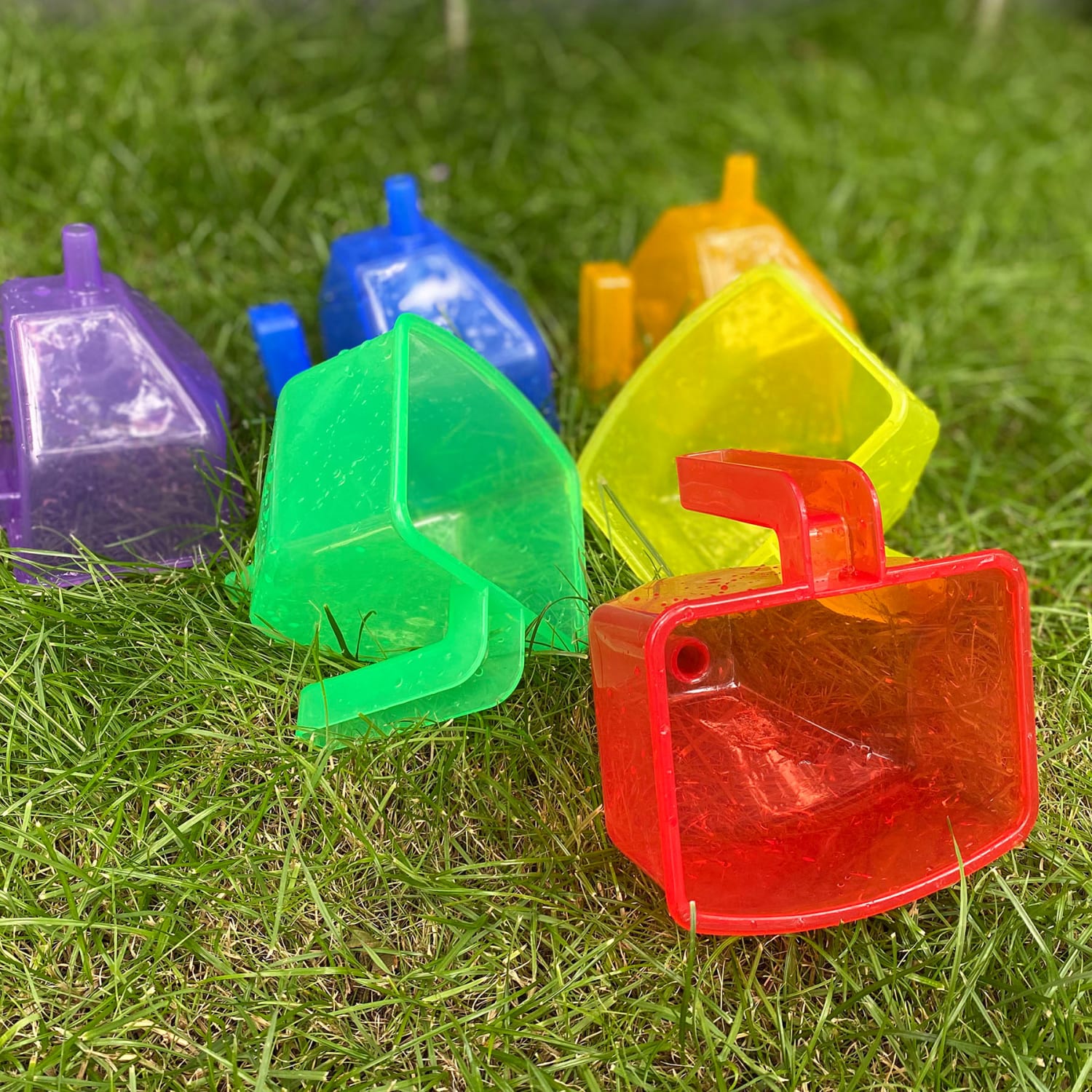 Tickit Translucent Funnels, Set Of 6 - Image 4