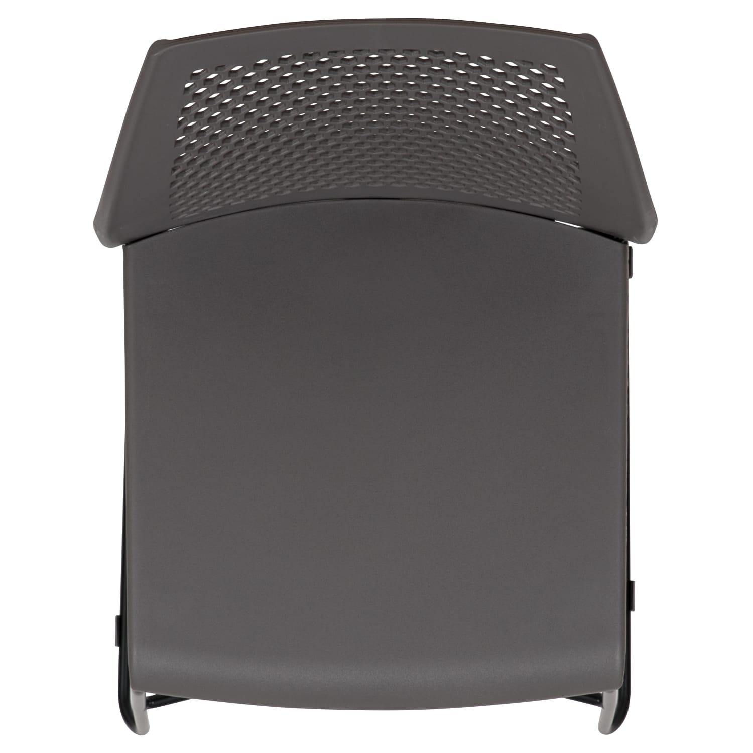 Flash Furniture HERCULES Series Sled-Base Stack Chair With Air-Vent Back, Gray - Image 12