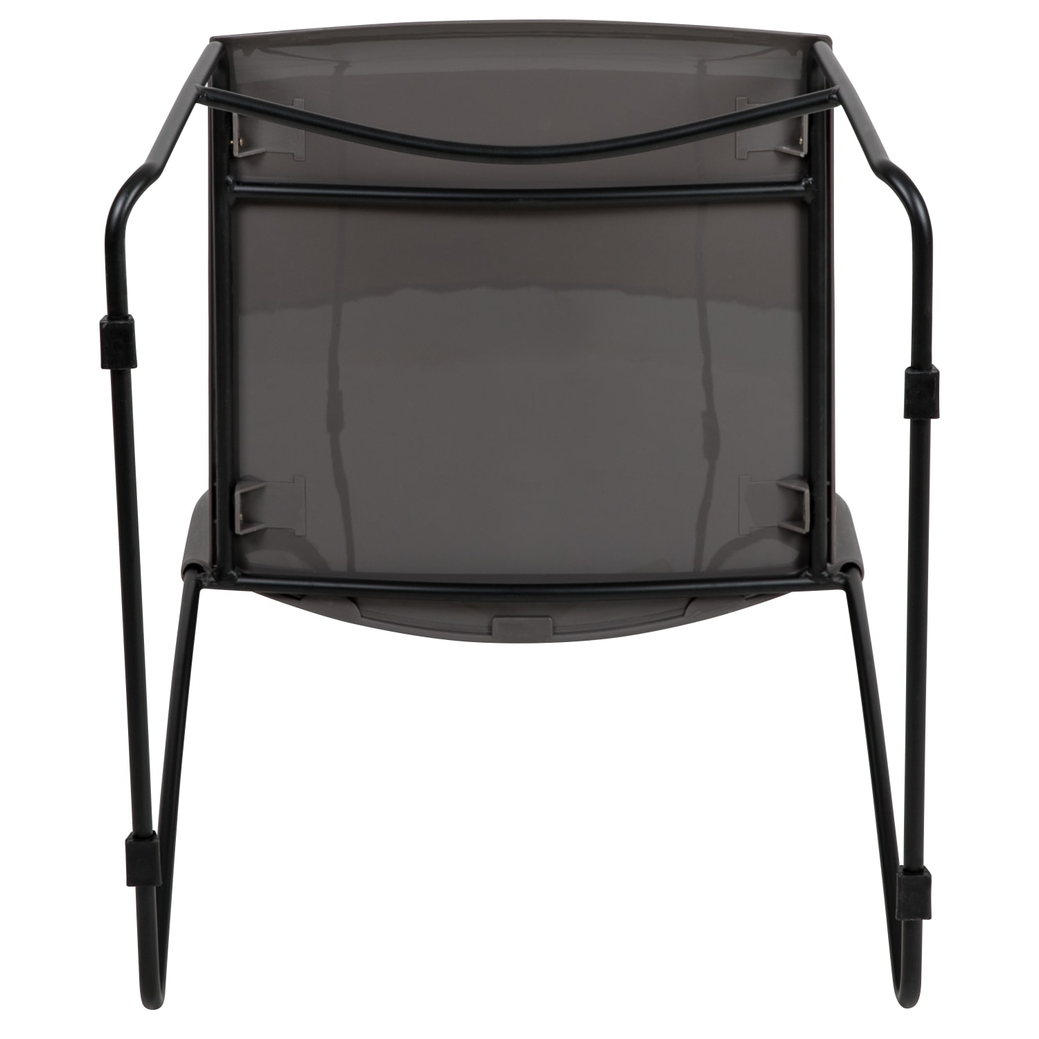 Flash Furniture HERCULES Series Sled-Base Stack Chair With Air-Vent Back, Gray - Image 13