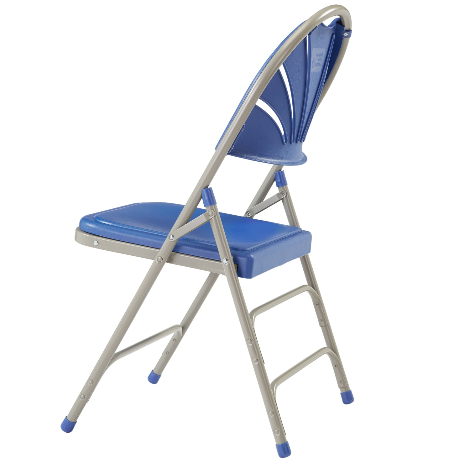 National Public Seating 1100 Series Deluxe FanBack With TripleBrace Double Hinge Folding Chairs Blue Pack Of 4 Chairs PopularChairscom National Public Seating 1100 Series Deluxe Fan Back With Triple Brace Double Hinge Folding Chairs Blue Pack Of 4 Chairs PopularChairscom