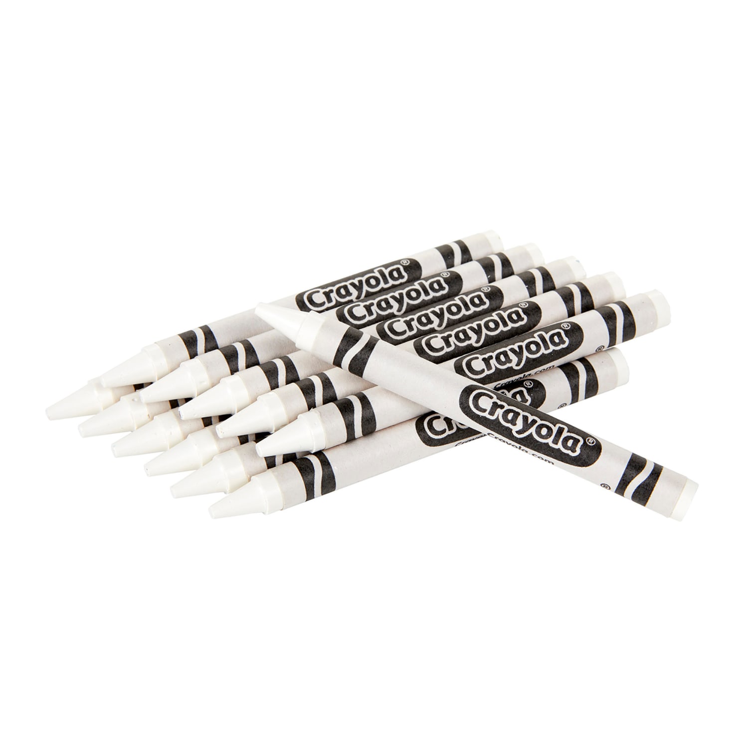 Crayola Bulk Crayons, Regular Size, White, 12 Per Pack, Set Of 6 Packs - Image 5