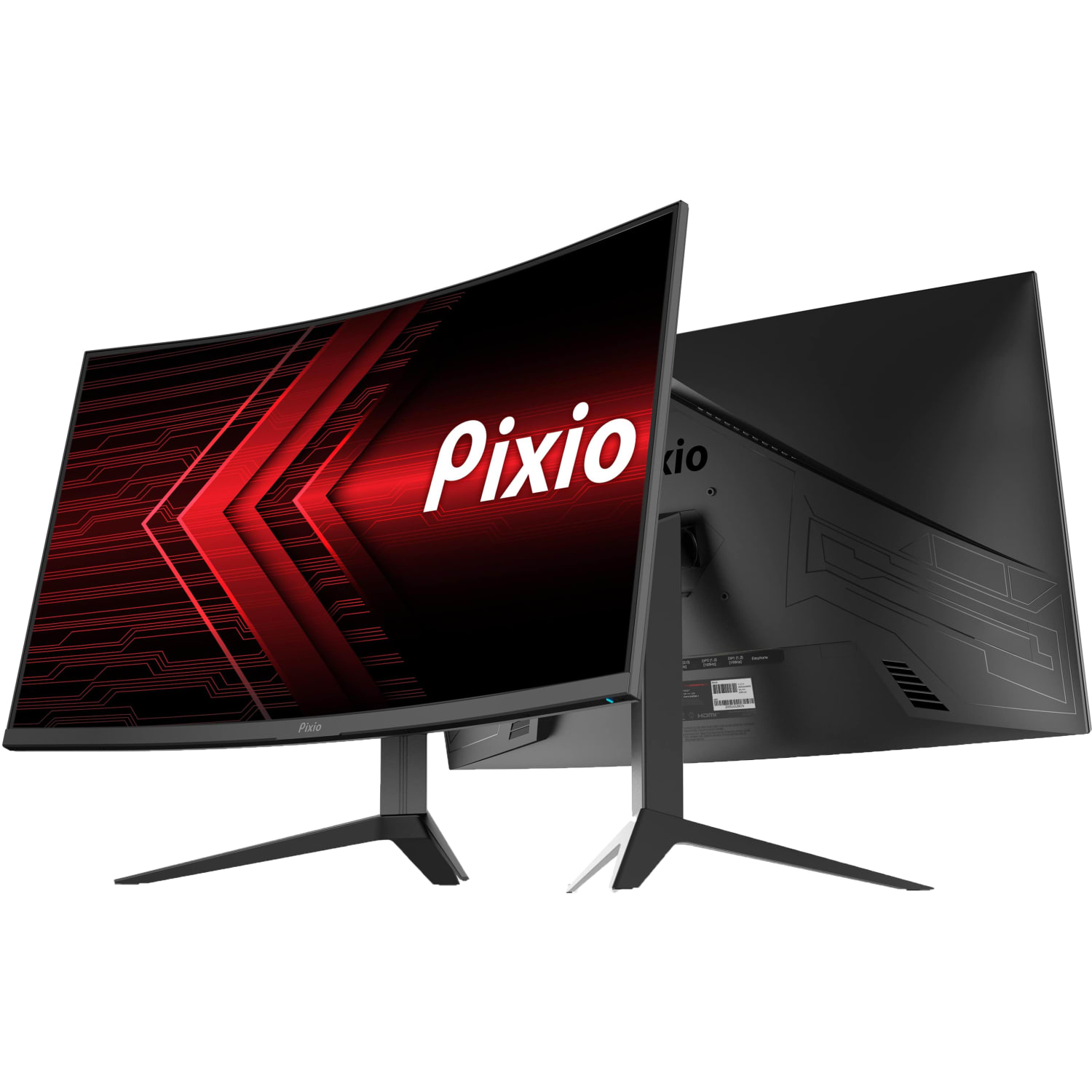 Pixio PXC279 27in Curved Gaming Monitor, Freesync - Image 3