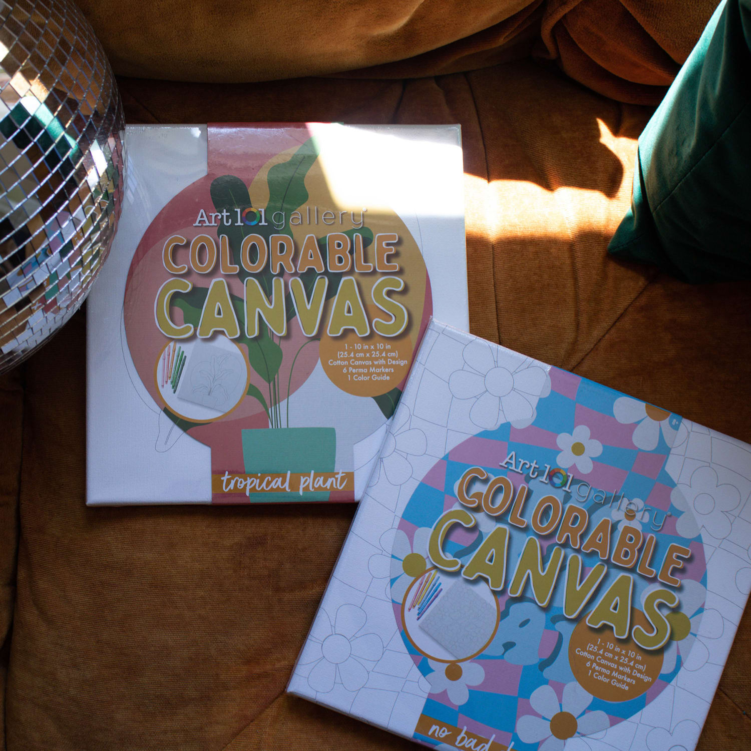 Art 101 Colorable Canvas Wall Art Set, Pack Of 2 Sets - Image 4