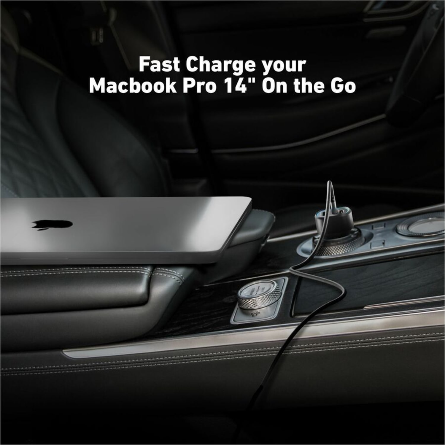 CODi 65W Triple Port Car Charger - USB-C (2), USB-A Outputs - Image 3