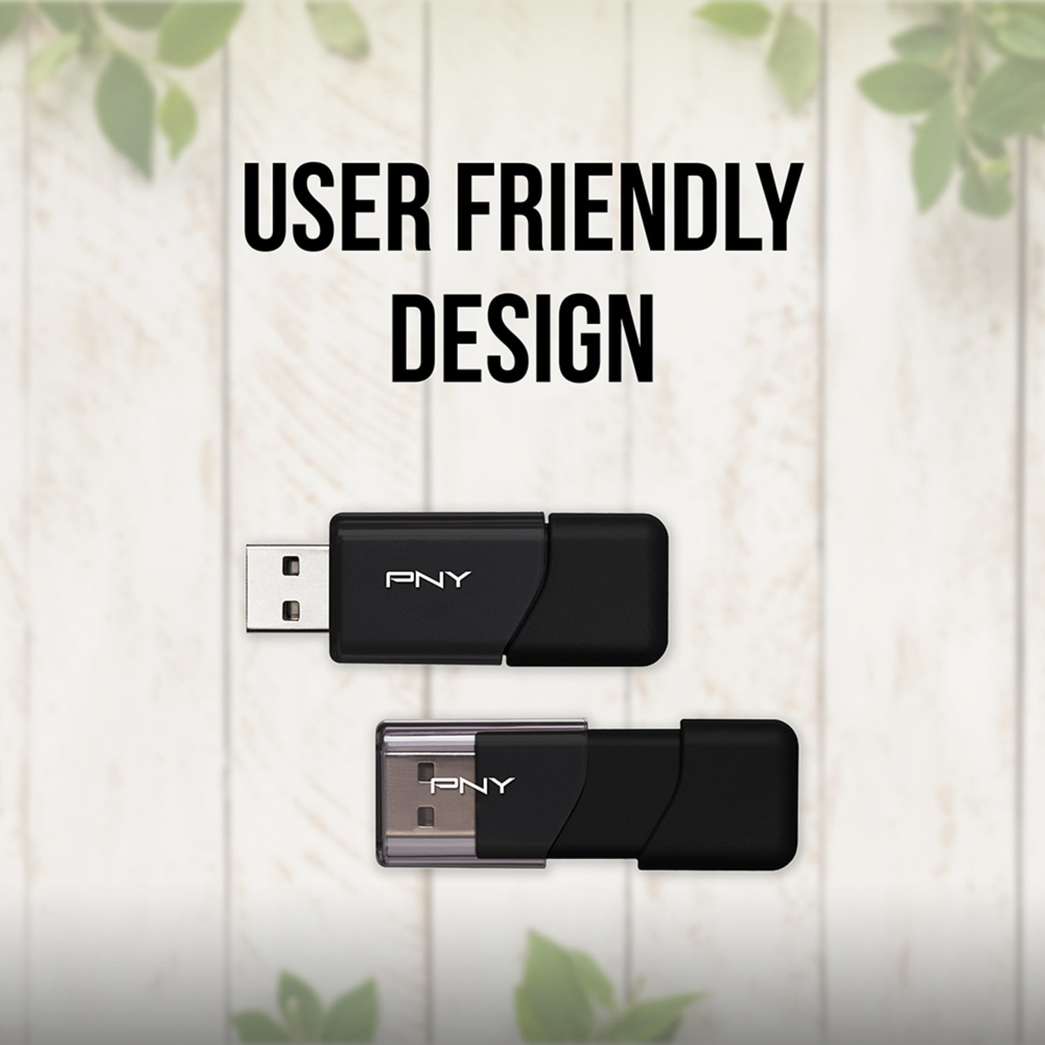 PNY Attache 3 USB 2.0 Flash Drives, 128GB, Black, Pack Of 5 Drives - Image 6