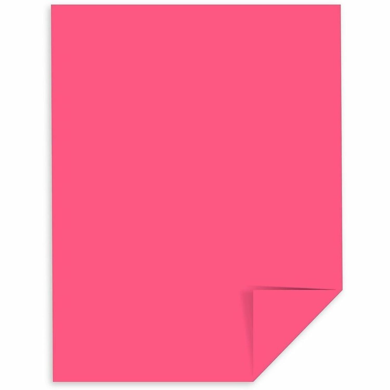 Astrobrights Color Multi-Use Printer & Copy Paper, Plasma Pink, Letter (8.5in x 11in), 500 Sheets Per Ream, 24 Lb, 94 Brightness - Image 5