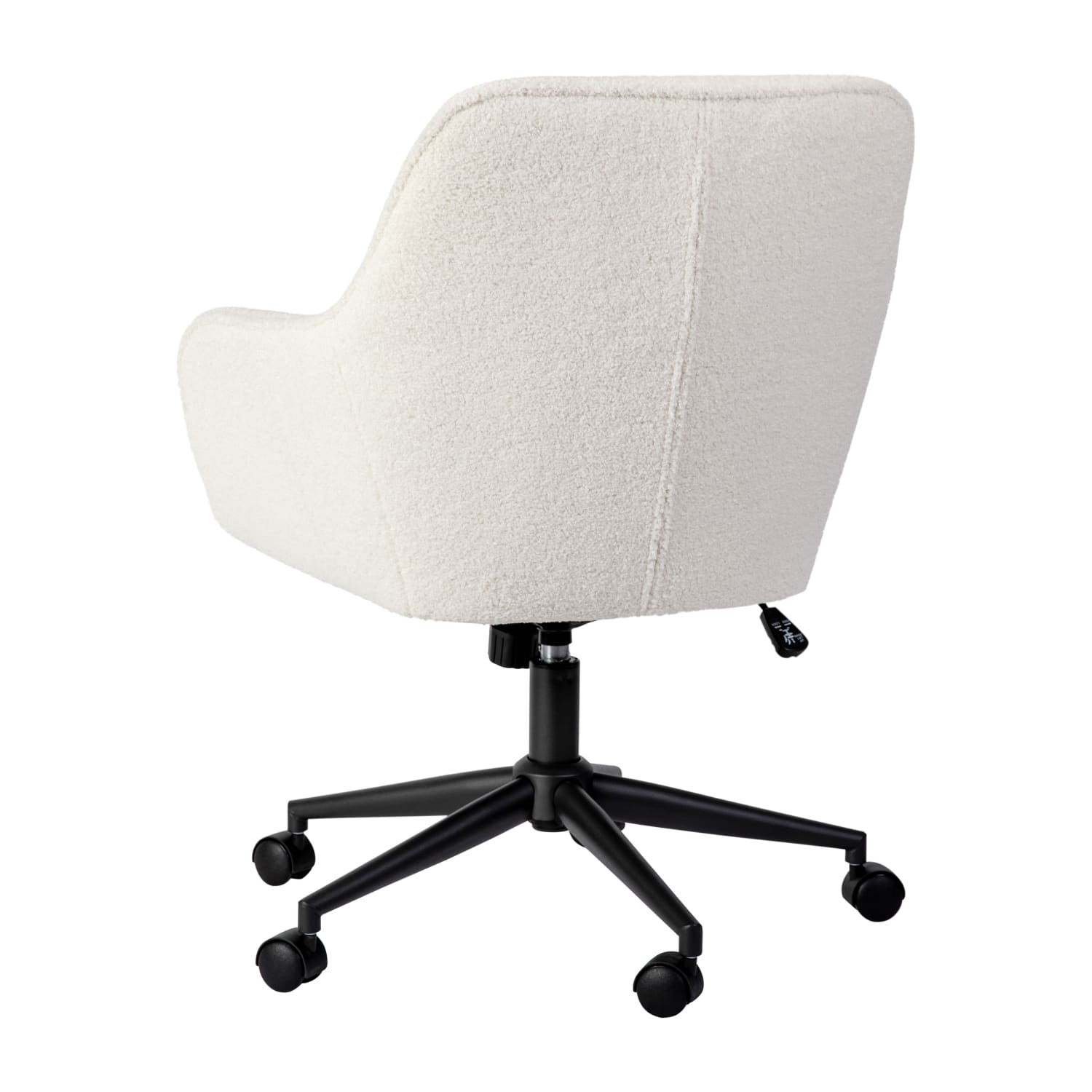 Martha Stewart Rayna Fabric Upholstered MidBack Office Task Chair WhiteOilRubbed Bronze PopularChairscom Martha Stewart Rayna Fabric Upholstered Mid Back Office Task Chair WhiteOil Rubbed Bronze PopularChairscom