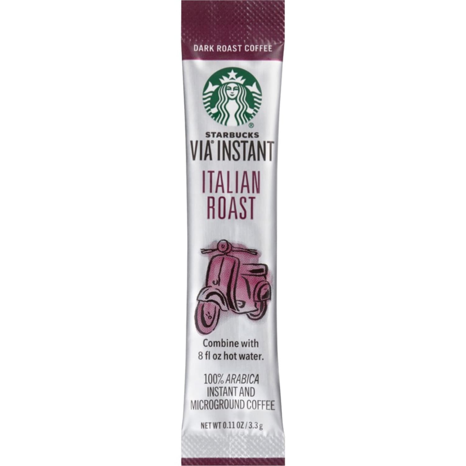 Starbucks VIA Ready Brew Coffee, Italian Roast, 0.1 Oz Per Bag, Carton Of 8 Bags - Image 4