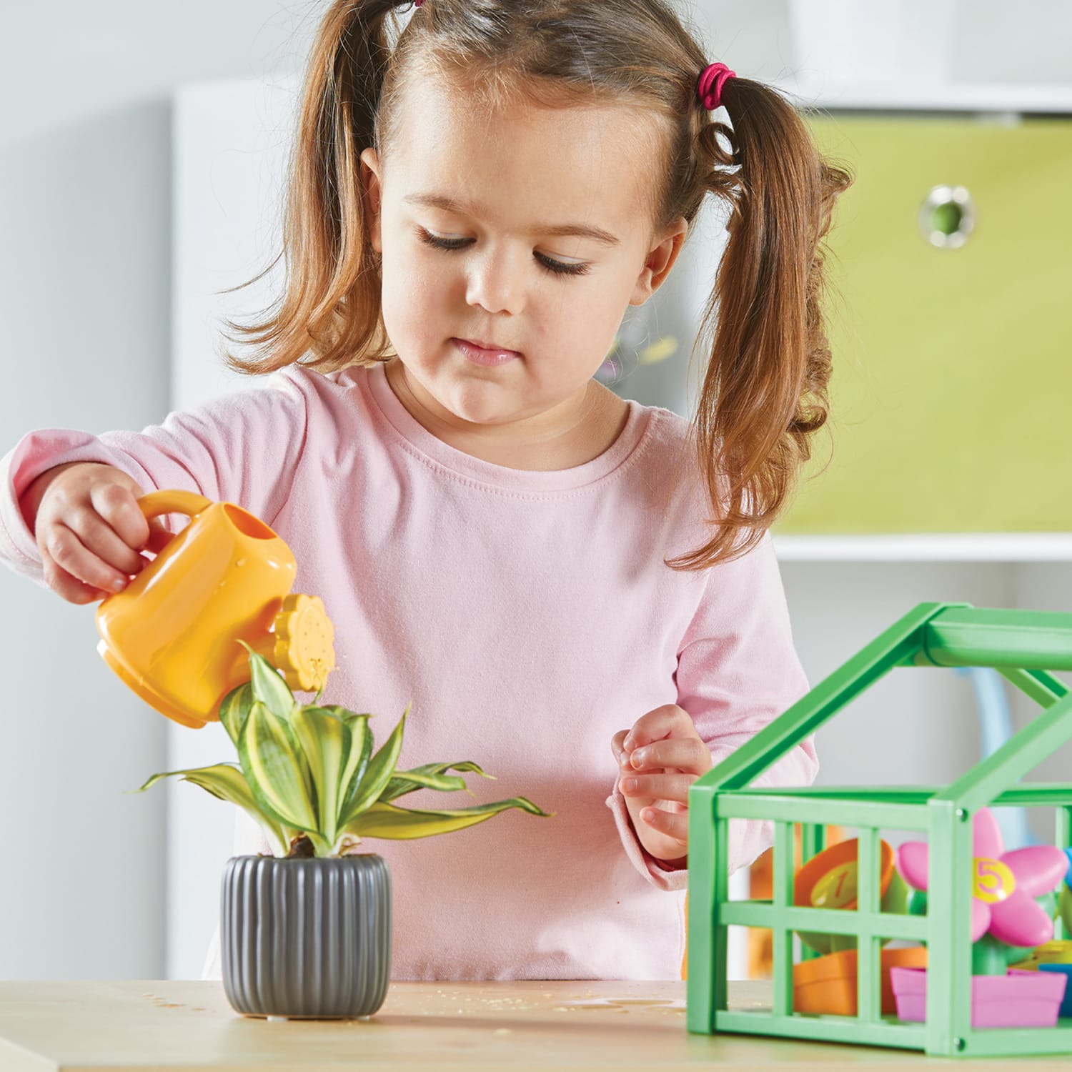 Learning Resources Growing Greenhouse Color And Number Playset, Multicolor - Image 5