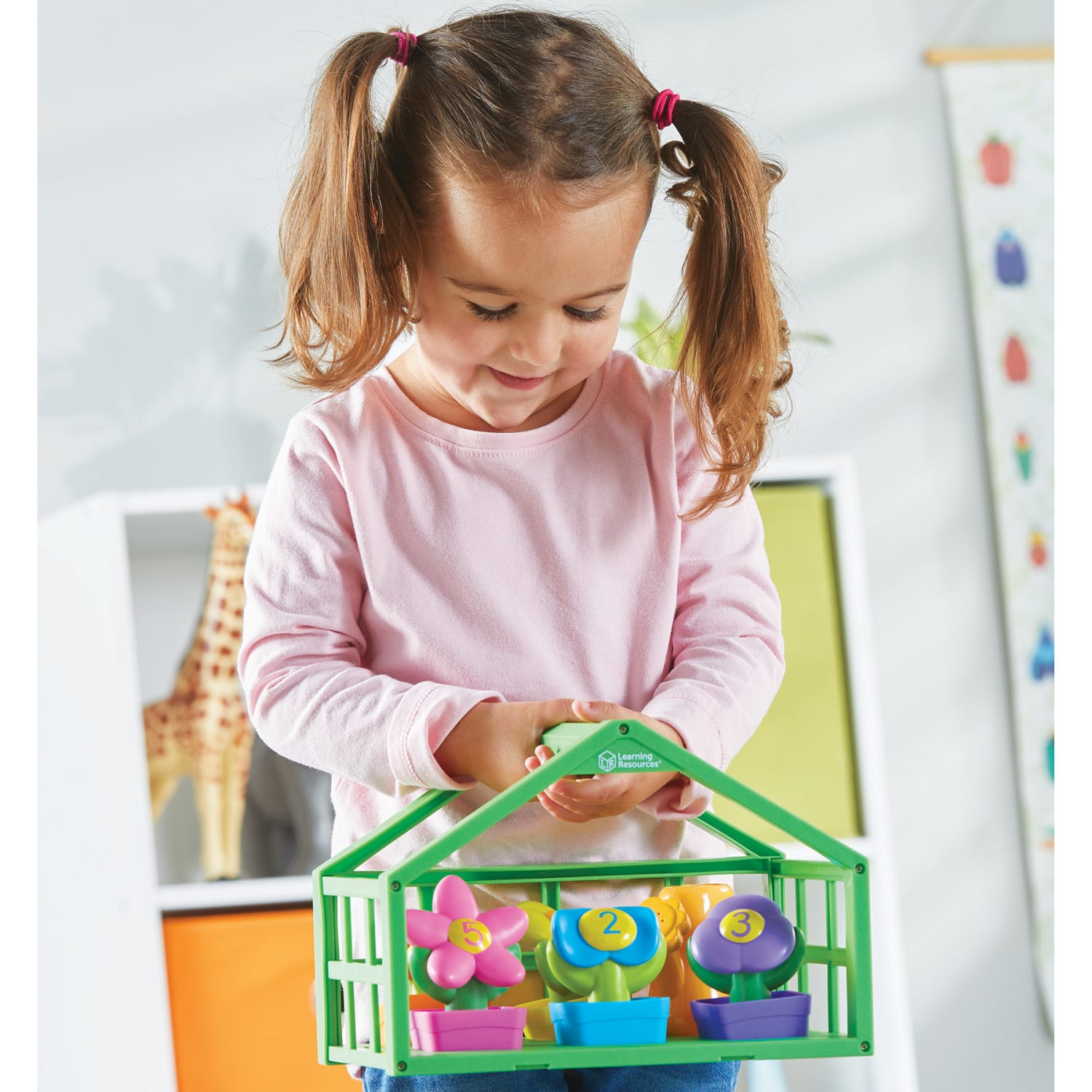 Learning Resources Growing Greenhouse Color And Number Playset, Multicolor - Image 6