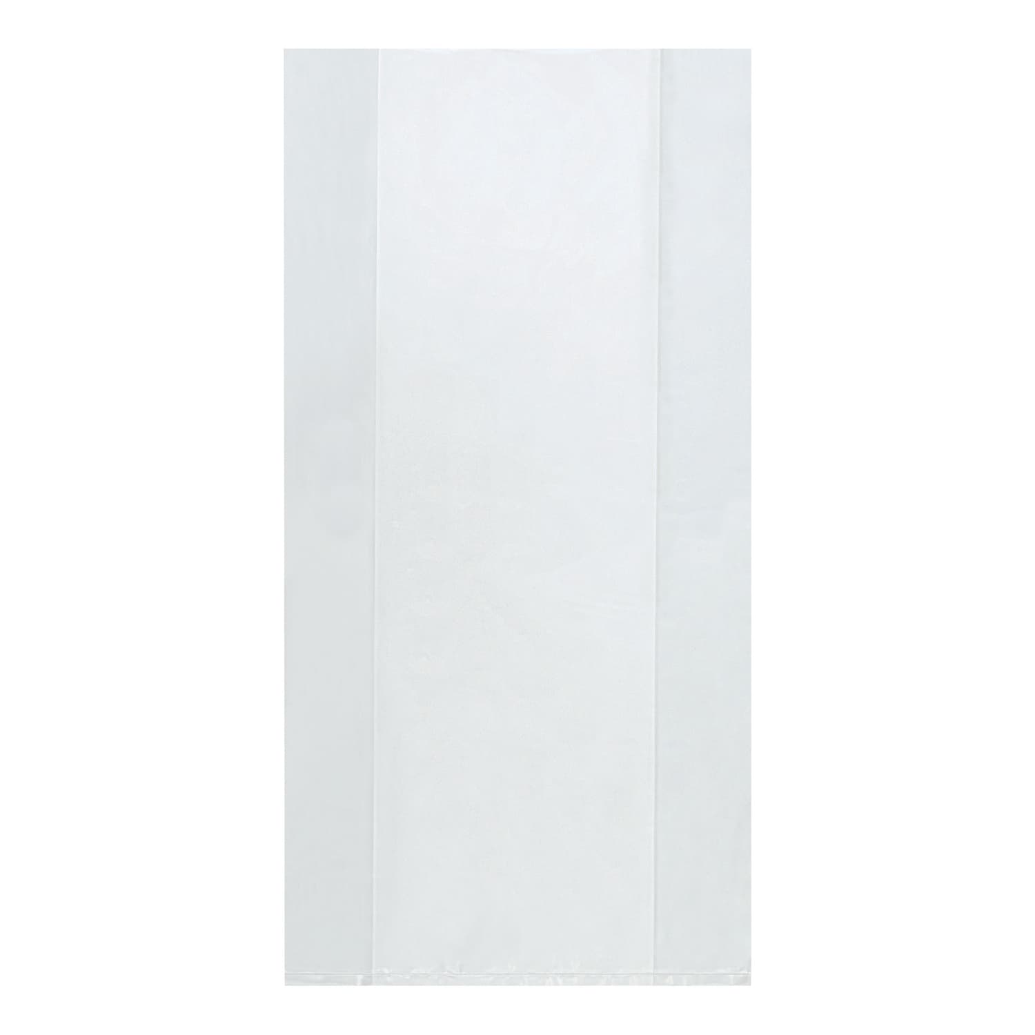 Office Depot Brand 1 Mil Gusseted Poly Bags, 16in x 14in x 24in, Clear, Case Of 500