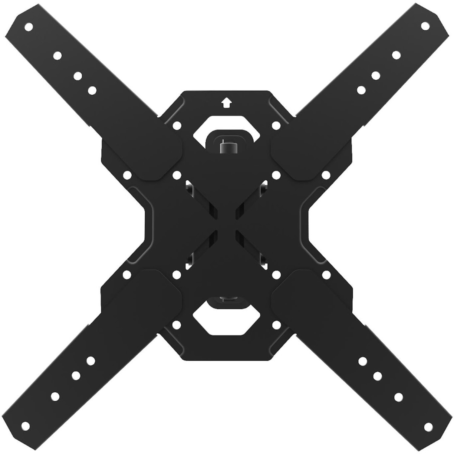 Kanto Wall Mount for TV - Black - Adjustable Height - 1 Display(s) Supported - 26in to 60in Screen Support - 88 lb Load Capacity - Image 3
