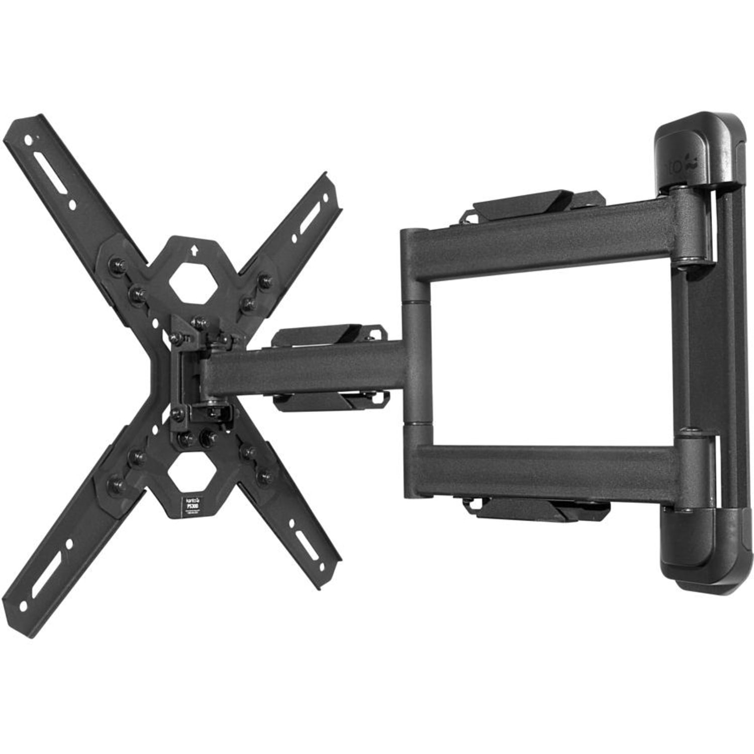 Kanto Wall Mount for TV - Black - Adjustable Height - 1 Display(s) Supported - 26in to 60in Screen Support - 88 lb Load Capacity - Image 5