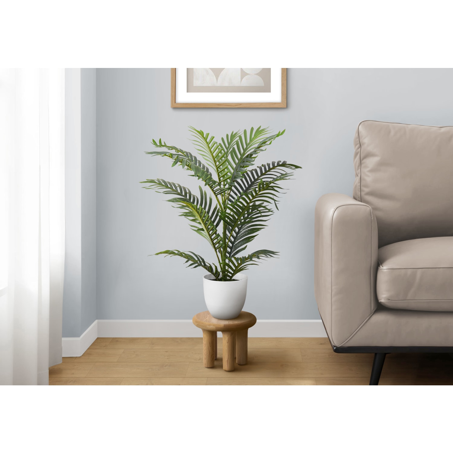 Monarch Specialties Tassa 27-1/2inH Artificial Plant With Pot, 27-1/2inH x 26inW x 24inD, Green - Image 3