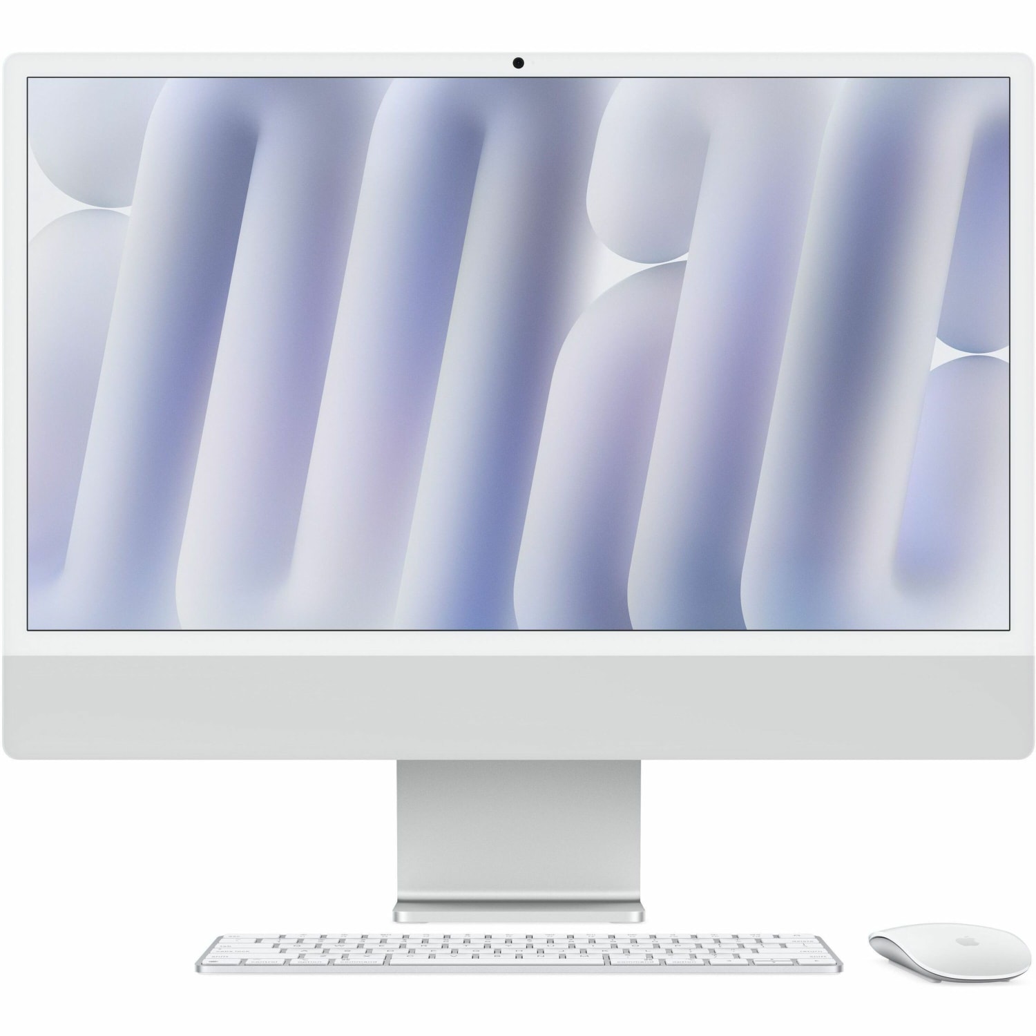 Apple iMac MD3H4LL/A All-in-One Computer - Apple M4 - 16 GB - 256 GB SSD - 24in 4.5K - Desktop - Silver - MD3H4LLA