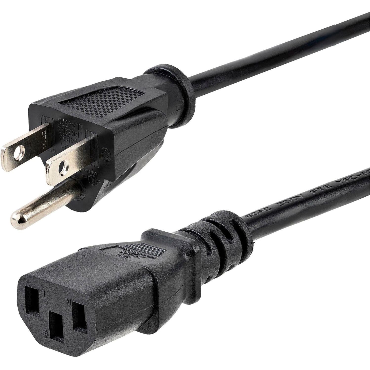 StarTech.com 15 ft Standard Computer Power Cord - NEMA5-15P to C13 - Image 6